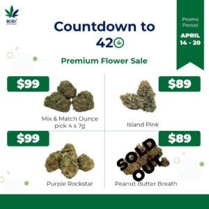 Countdown to 420 Premium Flower Sale